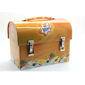 Individuelle Zinn-Lunchbox, Metallspielzeug, Sammlungsbox, Geschenkverpackungsbox