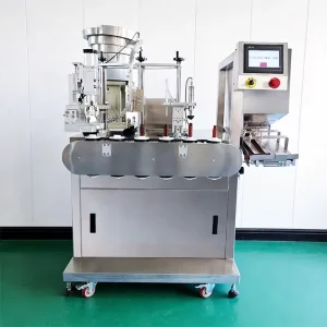 Industrial Electric Automatic PLC Controlled High Precision Capping Machine for Plastic Beverage Chemical Oil Liquid Bottles