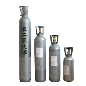 Industrial Xenon Argon Oxygen N2 CO2 He Gas High-Pressure Steel Cylinder 48kg