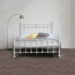 Insenlife Latest Design Factory Iron Double Bed Design Metal Single Bed Frame Metal Bed