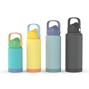 Insulated Water Bottle Powder Coated Bottles Stainless Steel 40oz 32oz 25oz 18oz 12oz Water Bottle With Custom Logo