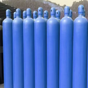 Iso9809 3 Tped 40L 150Bar Medical Oxygen Gas Cylinder Co2 Nitrogen Argon Helium Hydrogen Xenon Neon Gas Cylinders
