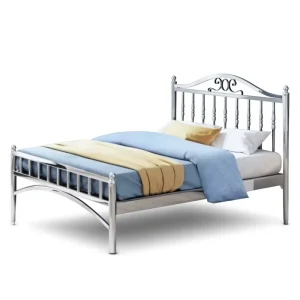 JYLG025# Durable Modern Metal Bed Frame 180x200cm Adjustable Height for Bedroom Use