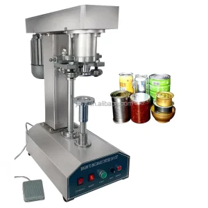 JZSY Stainless Steel Tin Can Sealing Machine