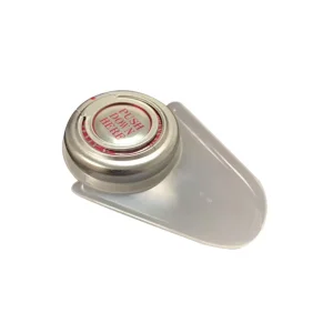 Japanese 40 mm Tinplate Metal Snap Cap Square Can Lids with Spout and Words for Engine Oil for Industrial Chemical Use