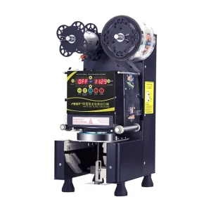 Juice Cup Sealing Machine for Plastic Cups