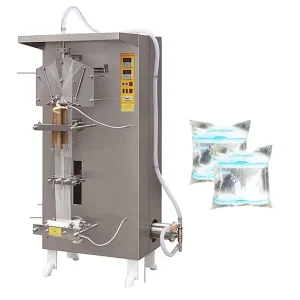 Juice, Milk, and Water Bag Filling and Sealing Machine