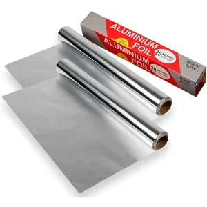 Jumbo Soft Food-Grade Anti-Corrosion Coated Embossed Aluminum Foil Roll for Kitchen and Commercial Food Use