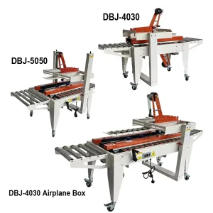 KAITO Durable Case Sealing Machine Gear Driven Automatic Tape Tensioner Sealer for Beverage Packaging High Productivity CE