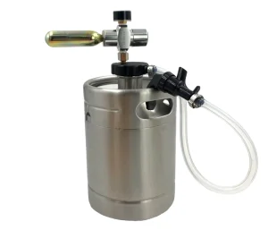 Keg Dispenser with Plastic Conduit and Picnic Tap for 2L 4L 5L 10L Mini Kegs