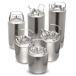 KegStorm Ball Lock HomeBrew Beer Corny Keg 6L 10L 12L 15L 18.5L SS304 Bucket with Customizable Logo for Soda & Wine
