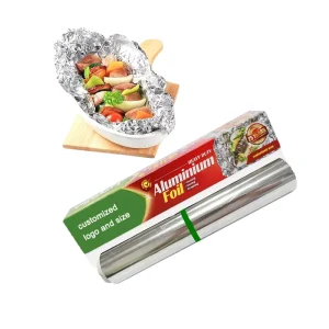 Kitchen Use Recyclable Food Packaging Aluminium Foil Roll for Cooking