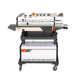 LF1080B Continuous Vacuum Band Sealer with Air Suction and Gas Flushing