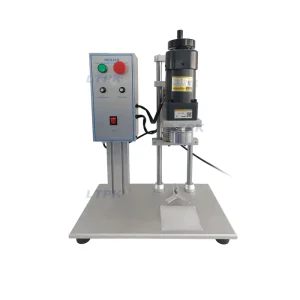 LTDDX450 Semi-automatic Tabletop Electric Capping Machine for Plastic Glass Cosmetic Bottles Screw Cap Sealing