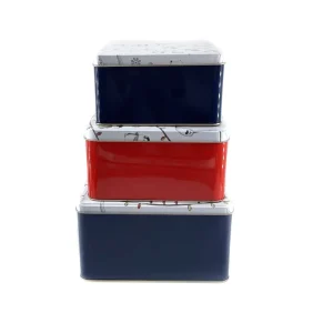 Large Rectangular Food-Grade Tinplate Cookie Box