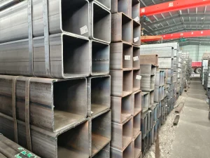 Large Rectangular Metal Tube Precision Steel Square Pipe Building Material ERW Galvanized Square Pipe Competitive Price