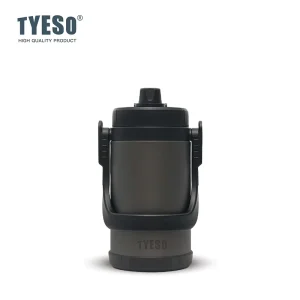 Large Size Vacuum Insulated Stainless Steel Bottle Foldable Handle Dual Spout for Company Team Outdoor Activity
