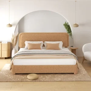 Lightweight King Bed Frame for Home and Hotel Bedroom Furniture