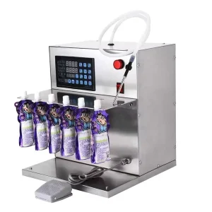 Liquid Filling Machine Food Olive Oil Bag Small Sachet Filler Machine Stand up Pouch Filling and Sealing Machine