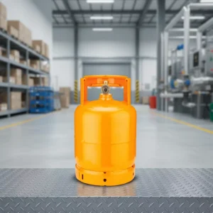 Low-Nitrogen Cooking LPG Gas Cylinder 12kg 24L 34 Bar Steel 2.3mm Wall Thickness -40~60