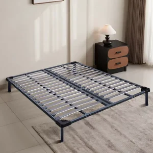 Luxury Modern Metal Durable Specialty Sizes Bed Frame with Beautiful Upholstery for Hotel School Use