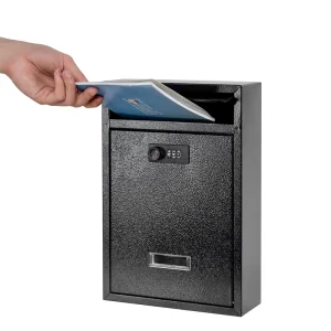 MA003 Outdoor White Secure Locking System Metal Box for Commercial Mailbox