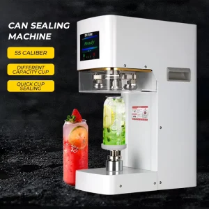 MOSEENER Beverage Full automatic High Frequency Sealing Machine for Pop Can & Bottles Electric Driven Restaurant Use