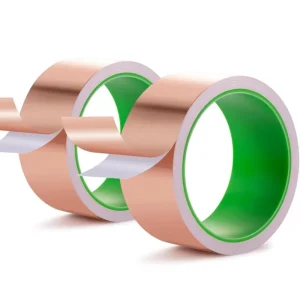 Magnetic Copper Foil Tape Silicone Adhesive Single-Sided Die-Cut Heat-Resistant Thermal Conductive Masking