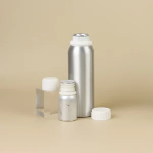 Makeup Cosmetic Packaging Aluminum Bottle Metal Container