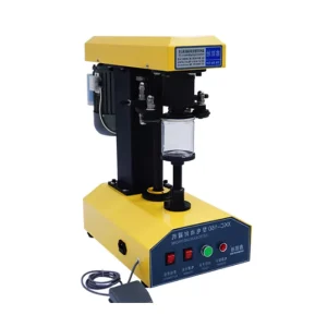 Manual Capping and Sealing Machine for Jars, Plastic Bottles, and Tin Cans