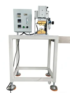 Manual Electric Bag Box Spout Sealing Machine PLC Motor High Efficiency Plastic Nozzle Installation Multi Function Food Packing