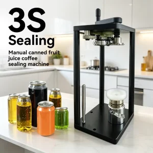 Manual Non-Rotating Beverage Can Sealing Machine for Food Juice Coffee and Soda FGJ-SD