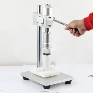 Manual Perfume Bottle Capping and Crimping Machine for Glass Vials