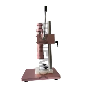 Manual Perfume Spray Collar Glass Bottle Crimping Capping Machine