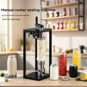 Manual Portable Canning Sealer for 250 ml, 330 ml, 500 ml, and 650 ml Containers