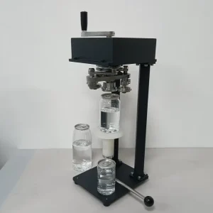 Manual Pull-Tab Can Sealer with Lever and Hand Crank for Milk Tea, Beverages and PET Bottles
