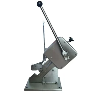 Manual U80 Packing Sealing Clipper Machine Bearing Gear High Accuracy Beverage Vegetables Fruits Ham Sausages Stainless Steel