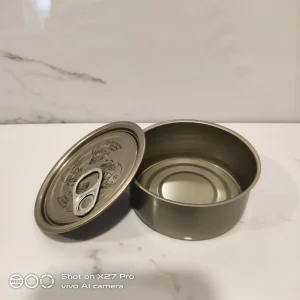 Manufacture Metal Cans Container Tuna Can Packaging Ring Pull Tin Cans
