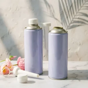 Manufacturer 65*165mm Empty Aerosol Spray Tin Cans Fuel Additive Oil Spray Tin Cans Metal Aerosol Cans for Fuel Oil Packaging
