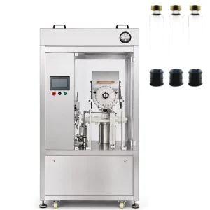 Manufacturer Automatic Cartridge Filler and Capper Glass Vial Filling and Capping Machine