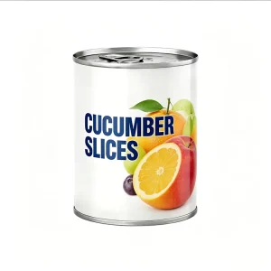 Manufacturer Direct Sales Customized Matte Finish Food Grade Tinplate Can with Pull Ring Lid Easy to Open for Fruit 83*113mm