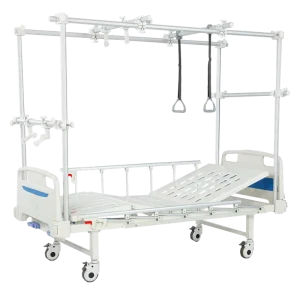 Manufacturer Discount Orthopedic Rehabilitation Training Bed Hospital Orthopedic Bed Metal Traction Frame