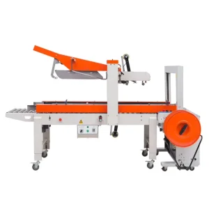 Manufacturer FXJ5050AZ and DBA200 Automatic Carton Box Sealing and Strapping Machine