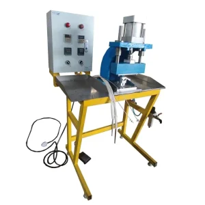 Manufacturer Semi-Automatic Pneumatic Spout Sealing Machine for Stand-Up Pouches and Doypacks