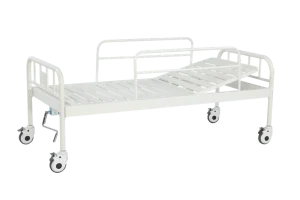 Manufacturer Sold Manual Single Crank Clinic Senior Hospital Bed Sheet Spray Plastic Convenient to Shake Bed