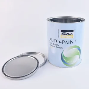 Manufacturer Supply Empty Round Tinplate Paint Can with Lid, 500ml-5L, for Chemical Use