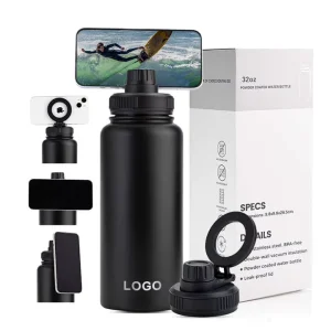 Manufacturer Travel Water Bottle Sport Waterbottle 18 8 Stainless Steel Water Bottle 1000ml Custom Bottle With Magnetic Holder