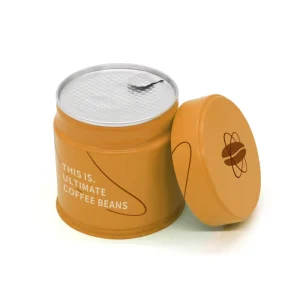 Manufacturers Food Grade Luxury Tea Container Tin Gift Box Packaging Metal Screw Coffee Supplements Powder Tin Can