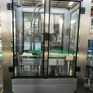 Matching Rotary Capsule Shrinking Capping Machine Auto PVC Foil Sleeve Heat Sealer for Beverage Wine Spirit Glass Bottle