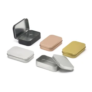 Matte Finish Tinplate Fishhook Storage Box for Dry Smoke Tobacco & Candy Gift & Craft Factory Direct